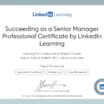 Home 7 linkedin succeeding as a senior manager professional certificate خالد السيد سقاوة ، مدير إدارة تكنولوجيا المعلومات بخبرة واسعة في البنية التحتية والتحول الرقمي. قاد مشروعات كبرى في أنظمة ERP، إدارة الشبكات، وأمن المعلومات. شغوف بابتكار حلول تقنية تعزز كفاءة المؤسسات، ويمزج بين خبرة تقنية قوية ورؤية استراتيجية تواكب التطورات العالمية. Khaled Elsayed Sqawa, IT Director with extensive expertise in infrastructure and digital transformation. Led major projects in ERP systems, network management, and cybersecurity. Passionate about driving innovation, delivering efficient technology solutions, and combining strong technical skills with a forward-looking strategic vision.