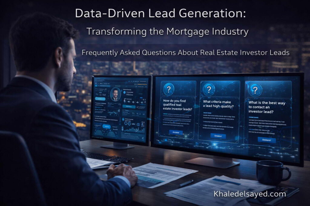 Data-Driven Lead Generation: Transforming the Mortgage Industry 9 High-conversion funnel using AI mortgage leads and aged mortgage leads integrated with real estate lead generation strategies.