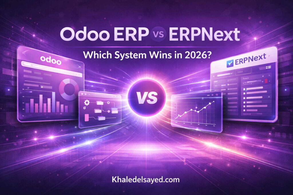 Odoo ERP system interface displaying integrated CRM Odoo ERP, HR module, and accounting dashboard for efficient business management and automation.