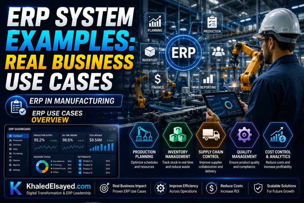 02 ERP in Manufacturing Khaled Elsayed Sqawa