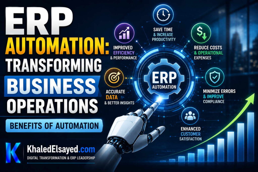 ERP Automation: Transforming Business Operations 3 03 Benefits of Automation Khaled Elsayed Sqawa