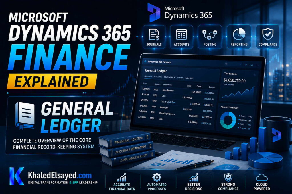 Microsoft Dynamics 365 Finance Explained 2 02 General Ledger