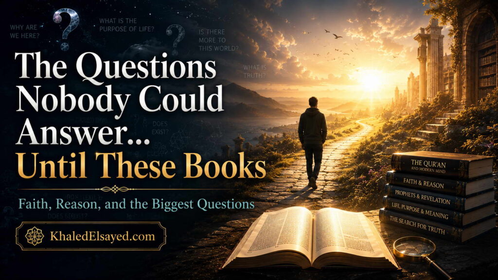 Best books for truth seekers examining difficult questions about religion, existence, morality, and the mysteries of life through critical thinking by the IT Leader Khaled Elsayed Sqawa