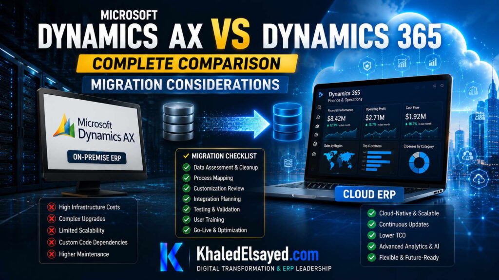 Microsoft Dynamics AX vs Dynamics 365: Complete Comparison 4 04 Migration Considerations