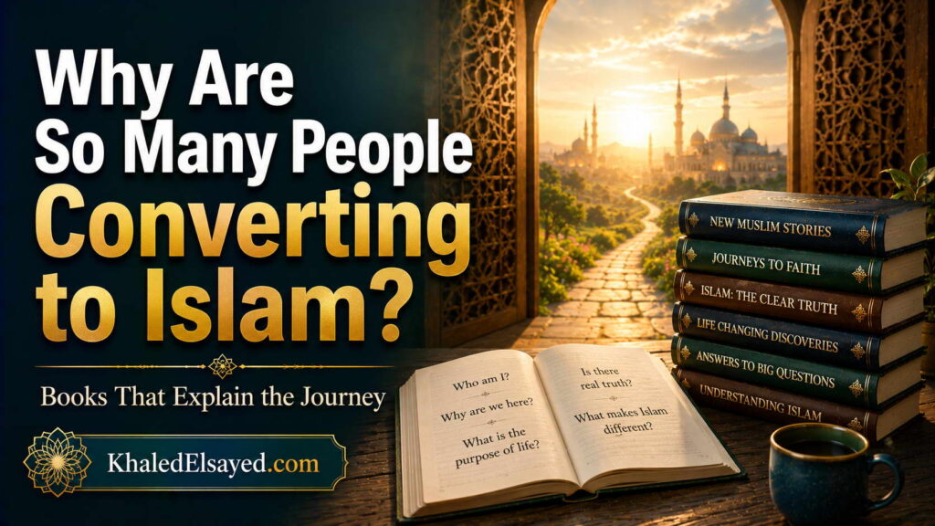 Understanding the reasons behind increasing conversions to Islam through education, reflection, and the pursuit of truth and spiritual fulfillment by the IT Leader Khaled Elsayed Sqawa