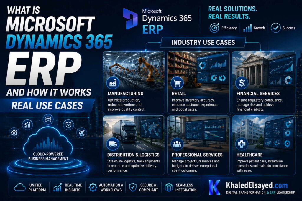 What is Microsoft Dynamics 365 ERP and How It Works 5 05 Real Use Cases
