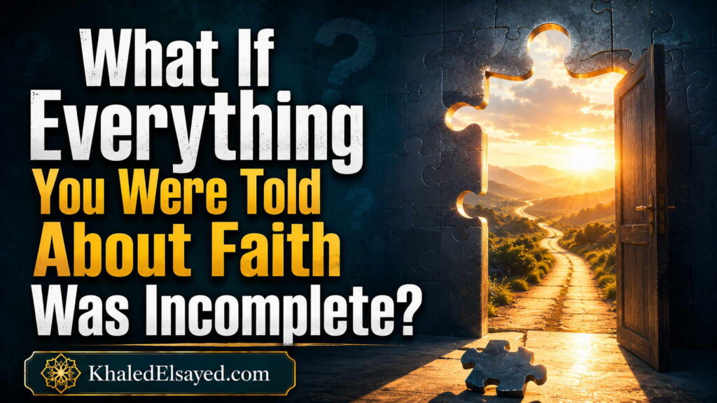Critical examination of faith and worldview inviting truth seekers to explore hidden insights, deeper meanings, and broader perspectives on belief by the IT Leader Khaled Elsayed Sqawa